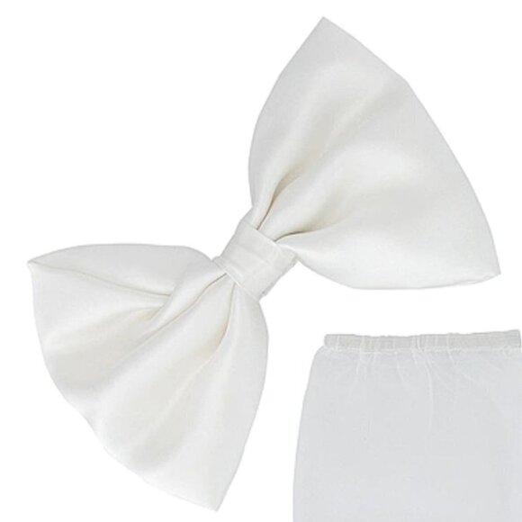 The Bar Bows Hair Bow Accessory White Womens - Picture 1 of 6